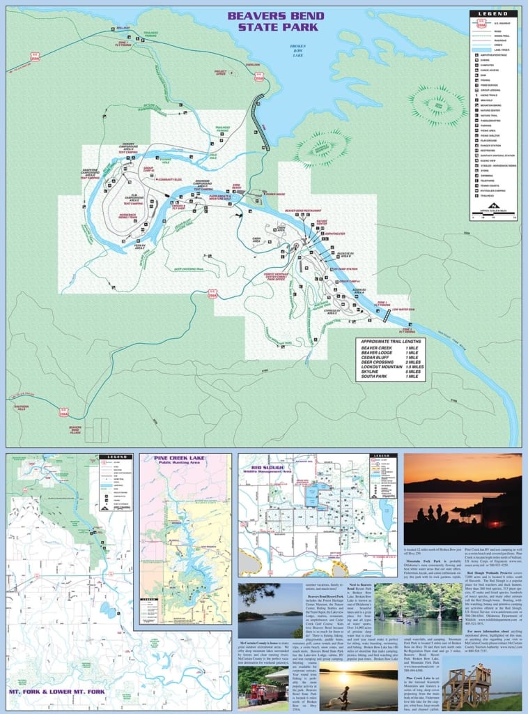 Beavers Bend OK - Oklahoma Cabins - Broken Bow Cabin Lodging