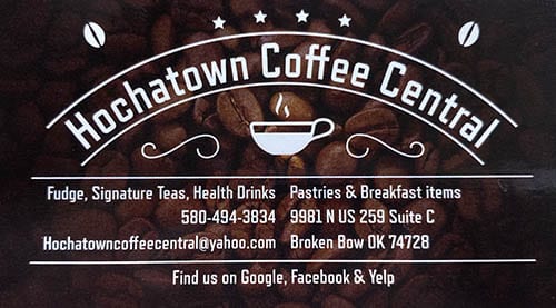 Hochatown Coffee Central logo