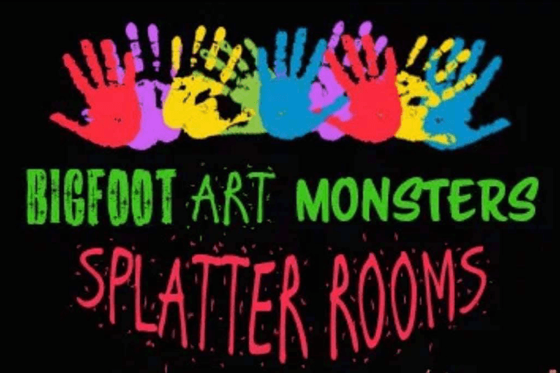 Big Foot Art Monsters - Splatter Rooms