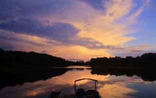 Things To Do At Night over Broken Bow Lake.